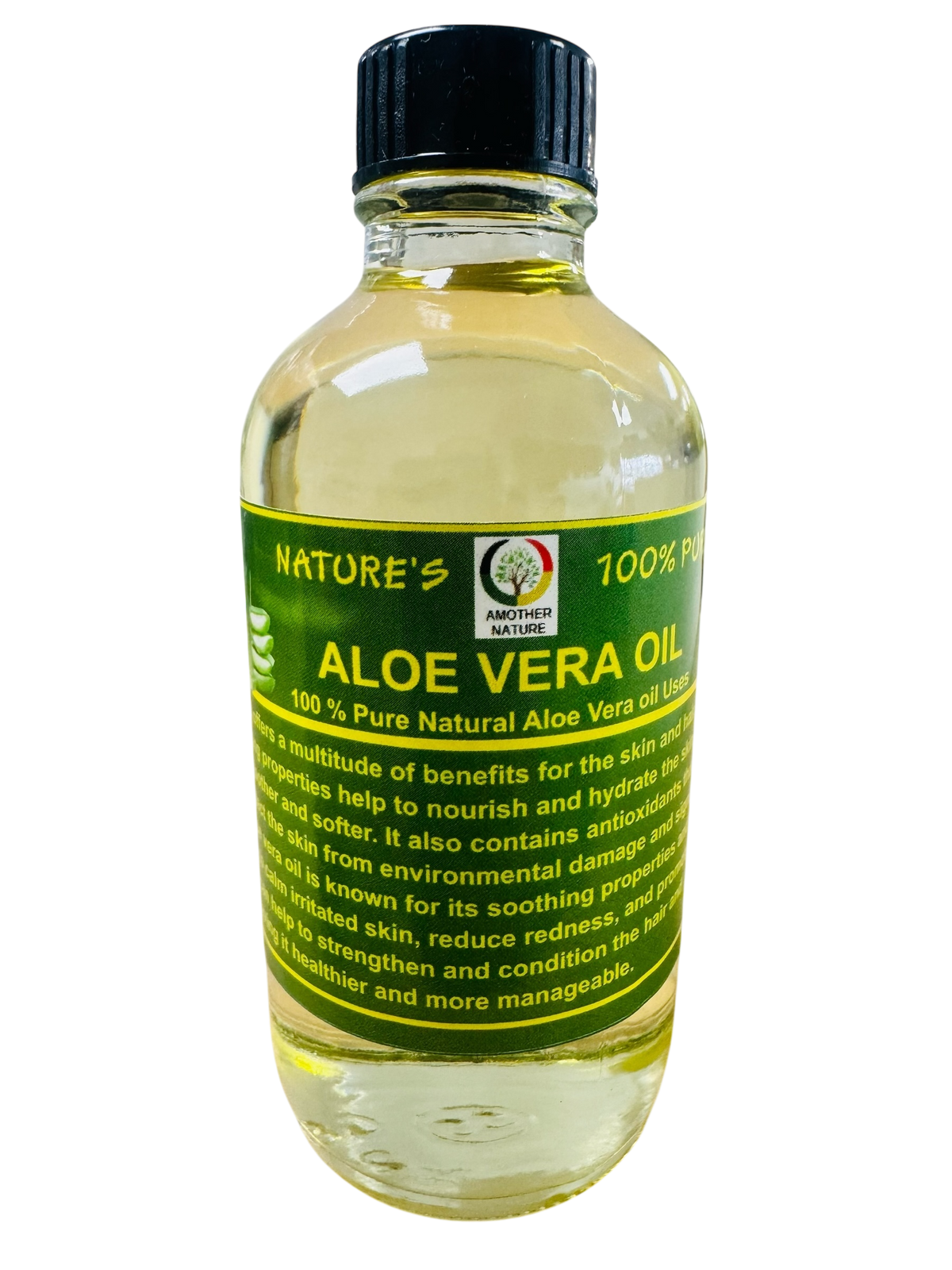 Aloe Vera Oil Natural 4 oz size -(6 Pieces) @ $4.49/each