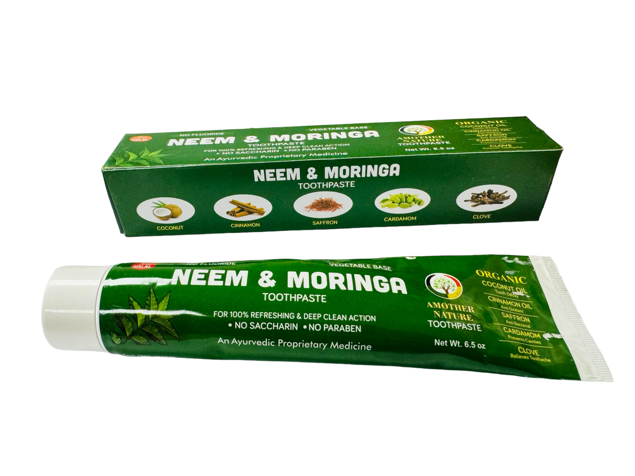 Neem & Moringa Toothpaste - (12 Pieces) @ $1.99/each