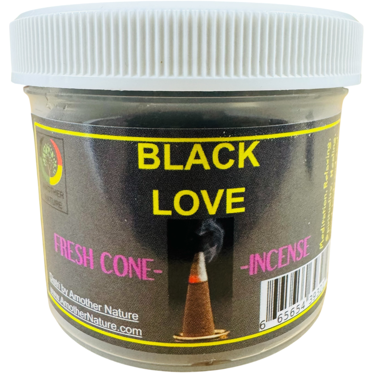 Black Love Cone Incense (4 Jars) @ $2.99/each