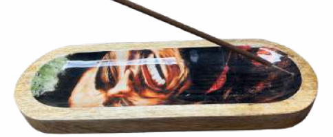 Incense Burner -Bob Marley Style Boat -(6 Pieces) @ $3.25/each