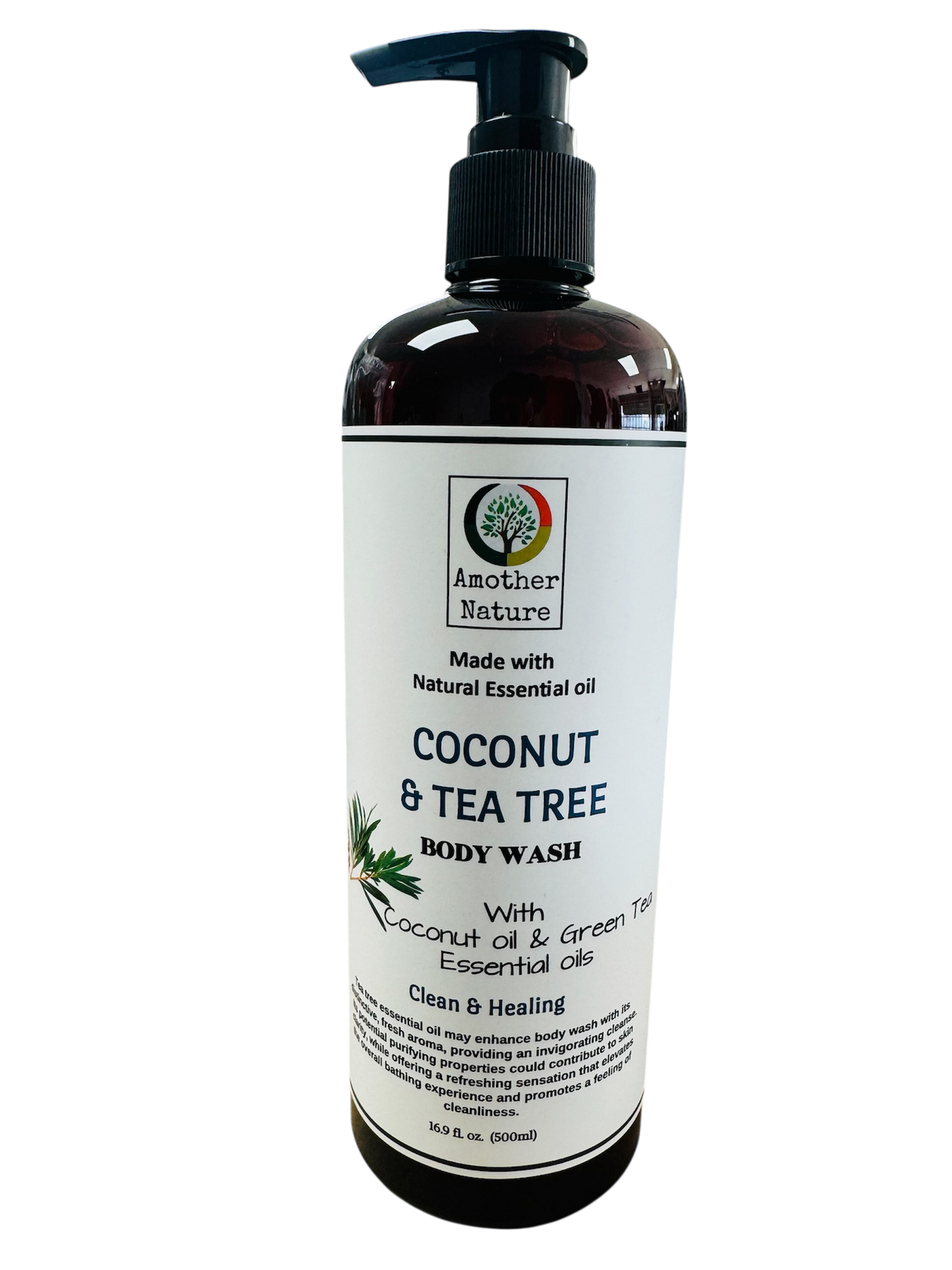 Coconut & Tea Tree -Body Wash Infuse with Green Tea Essential oil -(6 Pieces) @ $4.75/each