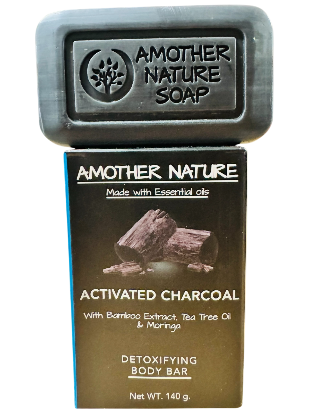 Activated Charcoal Soap- Detoxifying Body Bar -(6 Pieces)