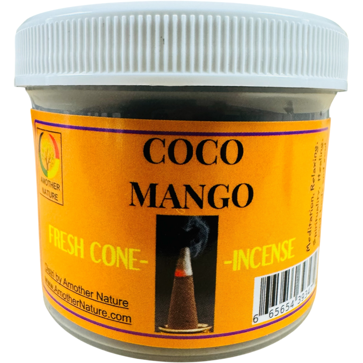 Coco Mango Cone Incense (4 Jars) @ $2.99/each
