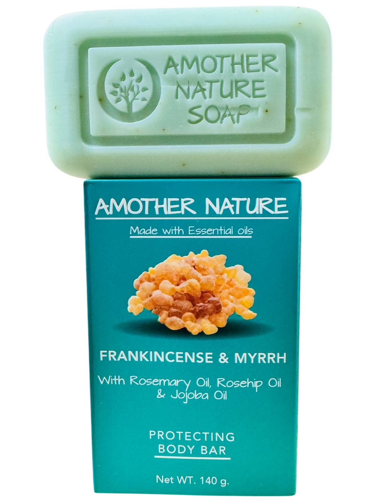 Frankincense & Myrrh Soap -Protecting Body Bar -(6 Pieces)