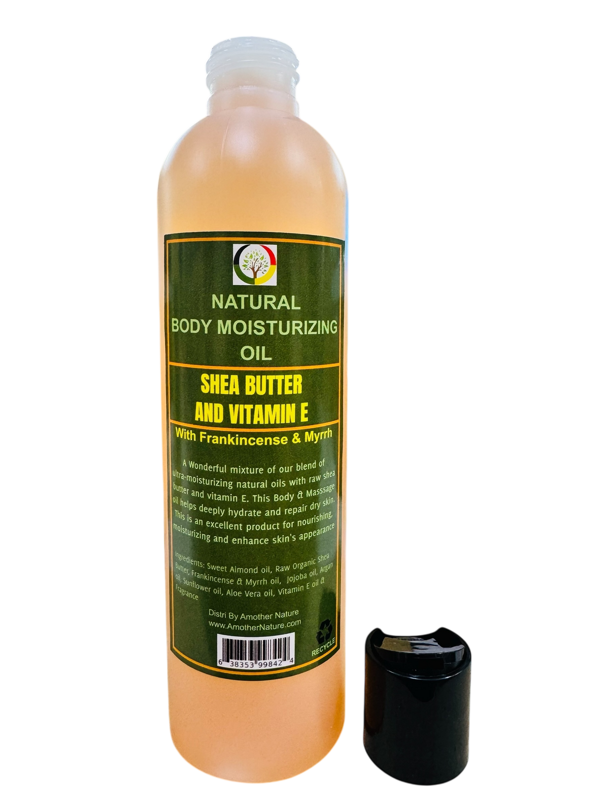 Shea Butter & Vitamin E- Natural Body Moisturizing oil -(6 Pieces) @ $6.75/each