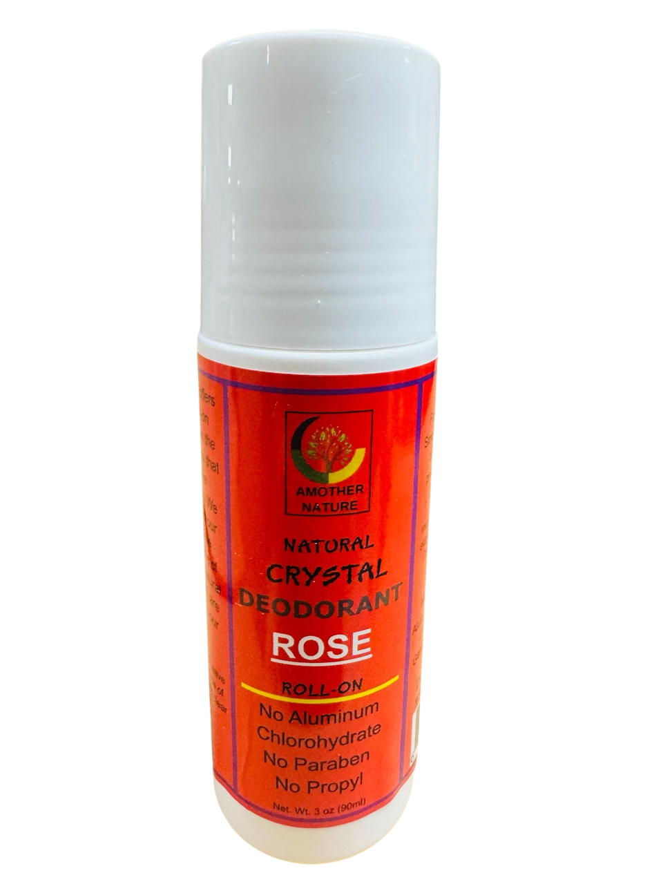 Rose Roll on -Natural Deodorant @ $4.75/each