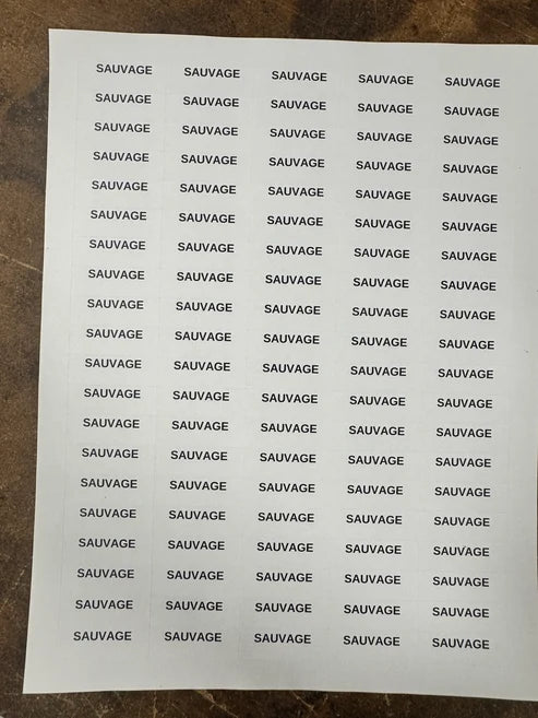 Label Size (1.5 x .5 inch ) 100 labels