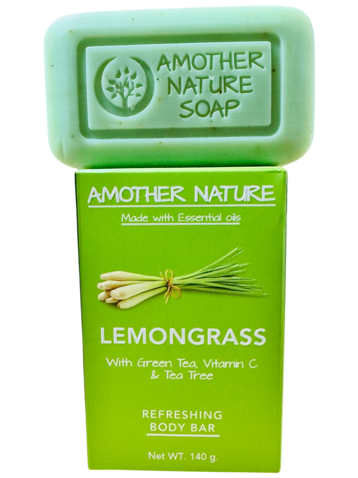 Lemongrass Soap- Refreshing Body Bar -(6 Pieces)