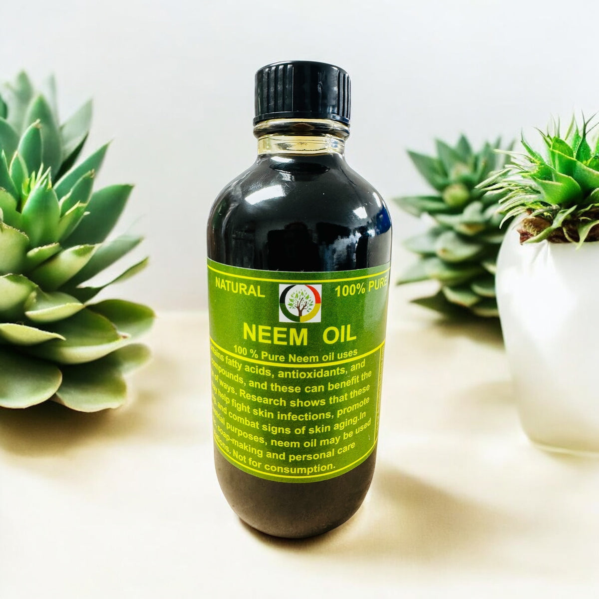 Pure Neem Oil Natural 4 oz size -(6 Pieces) @ $4.49/each