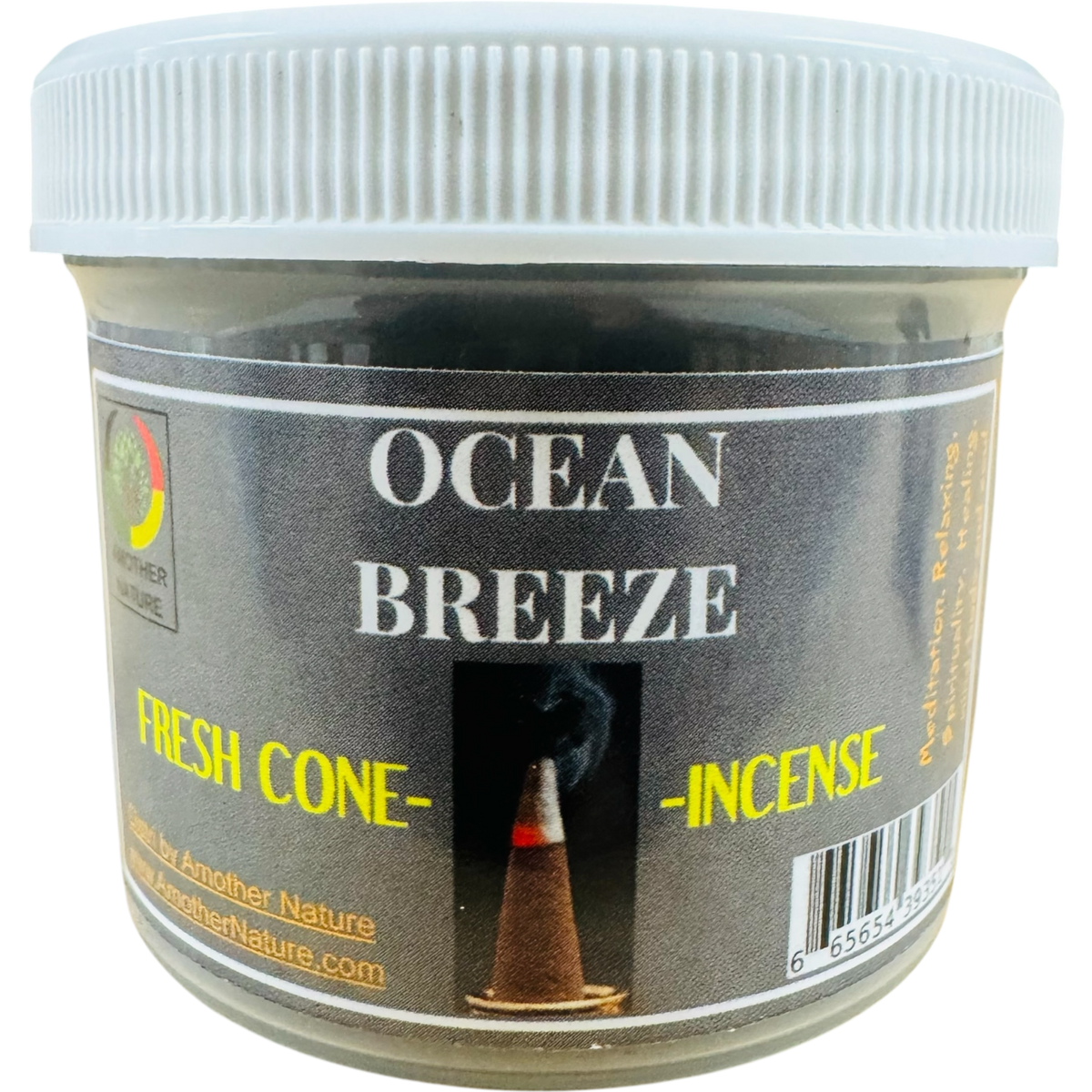 Ocean Breeze Cone Incense (4 Jars) @ $2.99/each