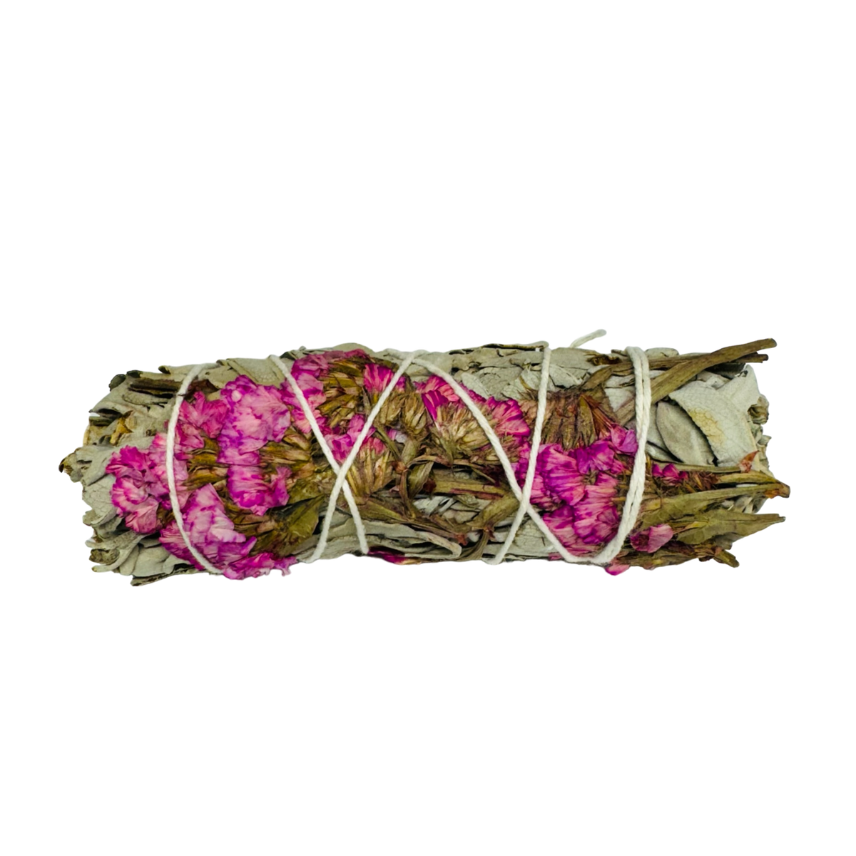 Pink Sinuata White Sage 4 Inch -(100 Pieces)