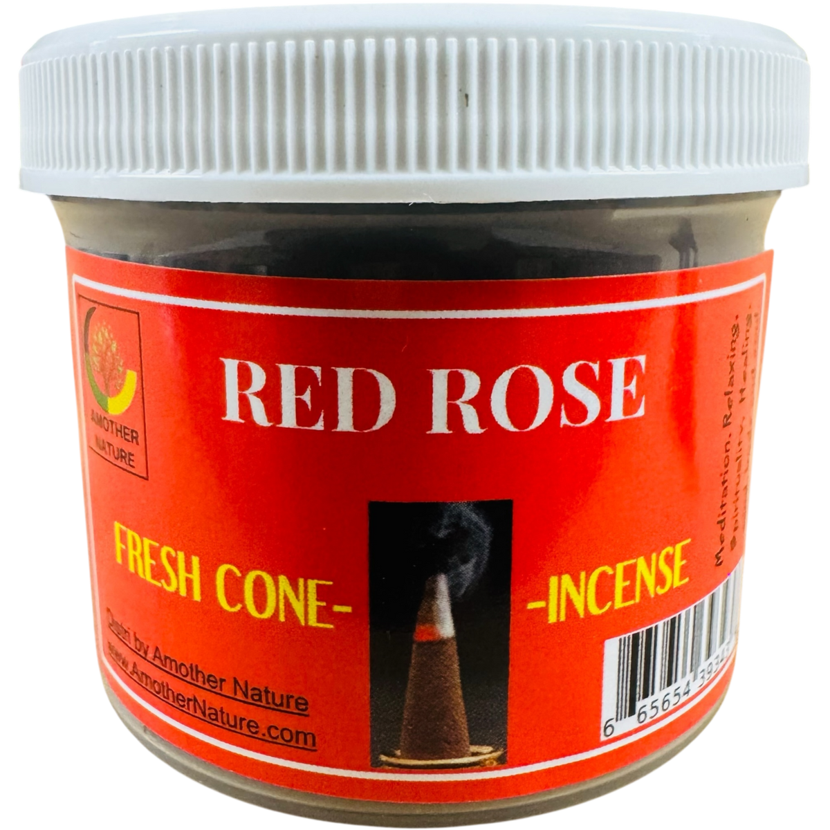 Red Rose Cone Incense (4 Jars) @ $2.99/each