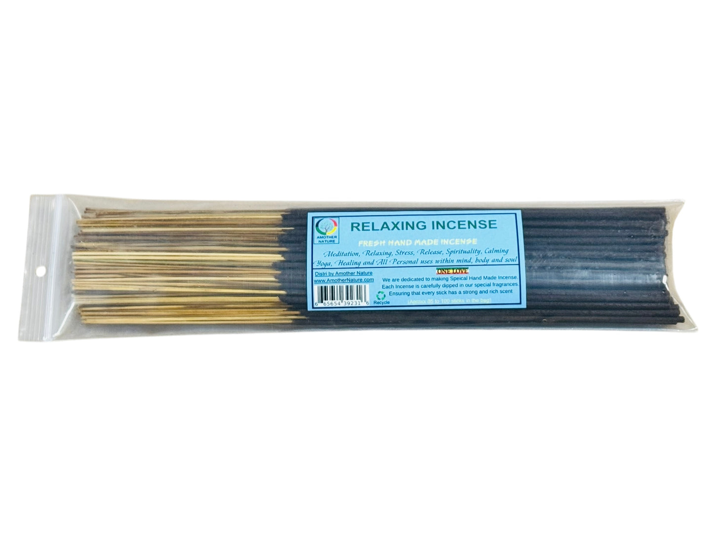 Relaxing Incense -Fresh Hand Made (85-100 Sticks per Pack)- (4 Packs) @ $2.99/pack