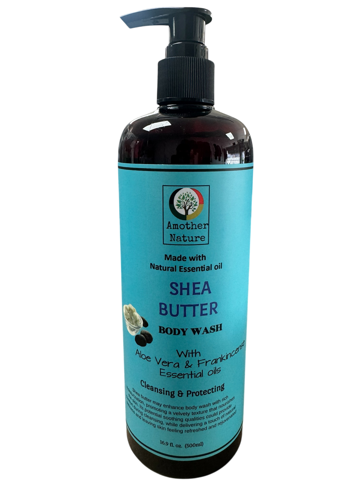 Shea Butter -Body Wash Infuse with Aloe Vera & Frankincense Essential oil -(6 Pieces) @ $4.75/each
