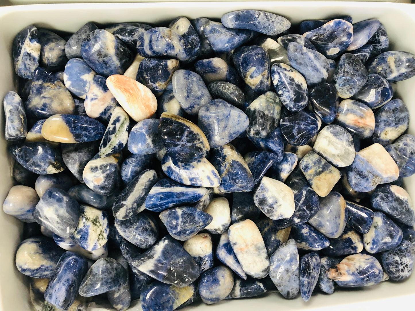 Sodalite Tumble Stone- (1 Pound)