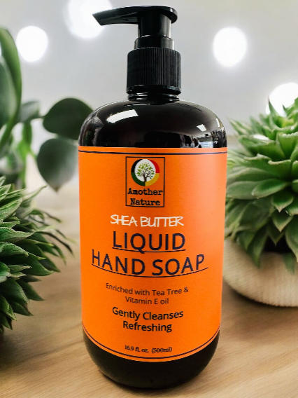 Shea Butter Liquid Hand Soap -(6 Pieces) @ $3.75/each
