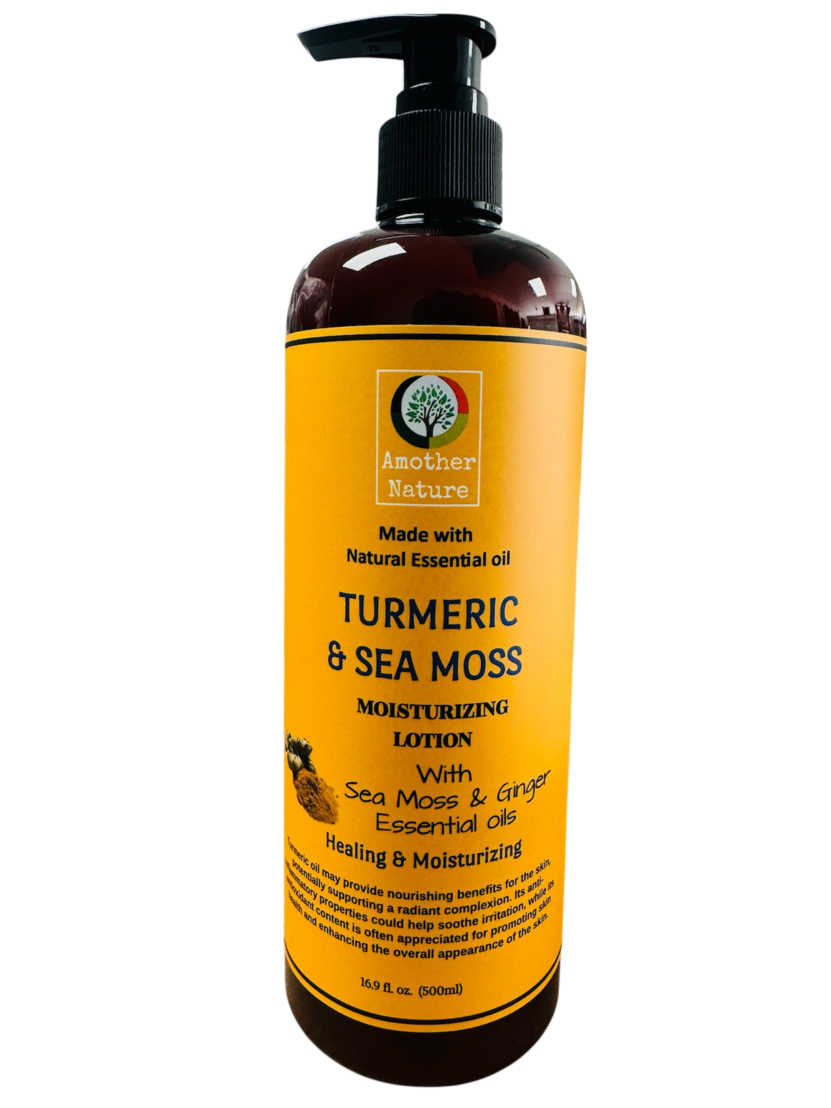 Turmeric & Sea Moss -Body Lotion Infuse with Ginger Essential Oil -(6 Pieces) @ $4.75/each