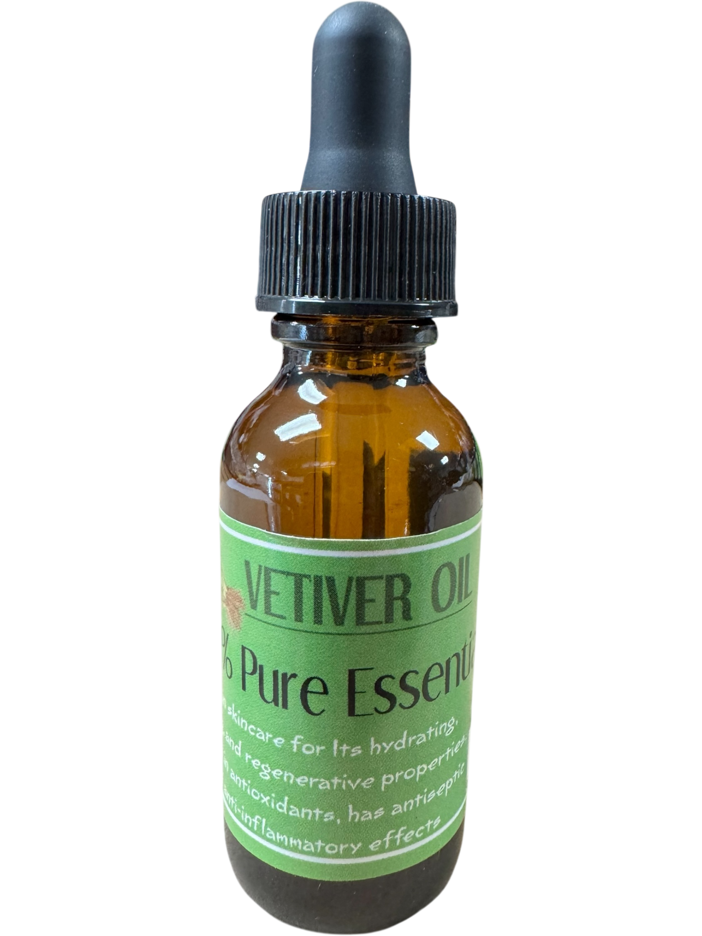 Vetiver Essential Oil 1 oz size -(4 Pieces) @ $14.99/each