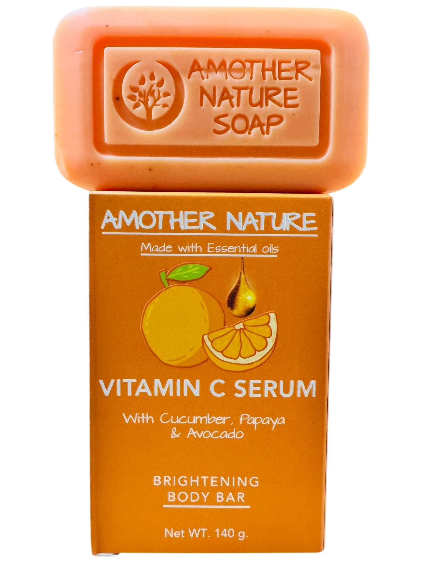 Vitamin C Serum Soap -Brightening Body Bar -(6 Pieces)