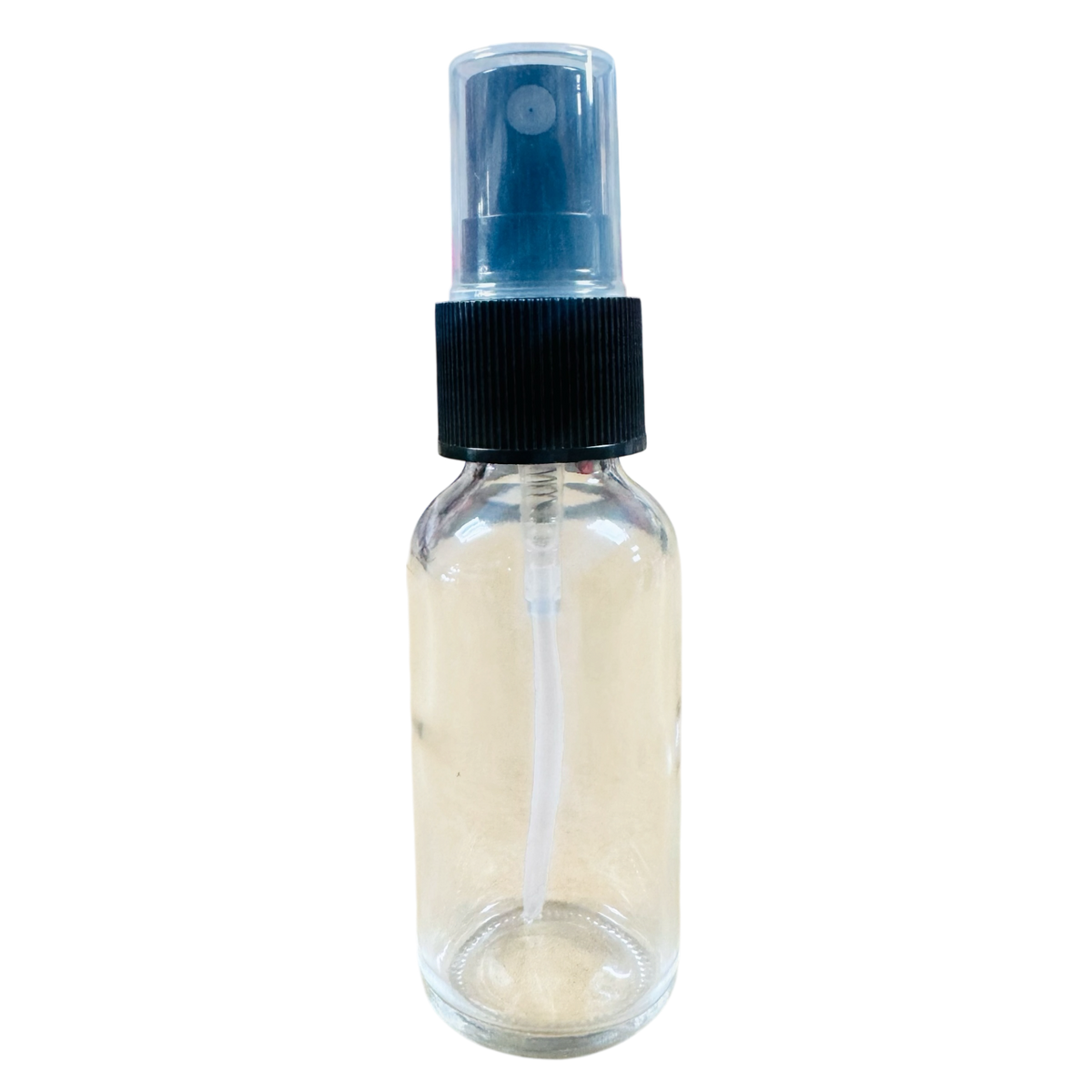 1 oz Boston Around Bottle Clear with Plastic Sprayer