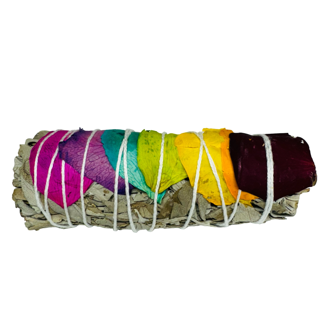 7 Chakras White Sage 4 Inch -(100 Pieces)