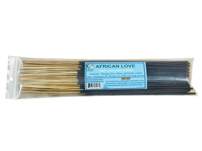 African Love Incense -Fresh Hand Made (85-100 Sticks per Pack)- (4 Packs) @ $2.99/pack