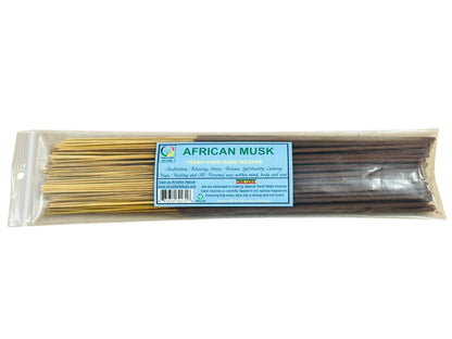 African Musk Incense -Fresh Hand Made (85-100 Sticks per Pack)- (4 Packs) @ $2.99/pack