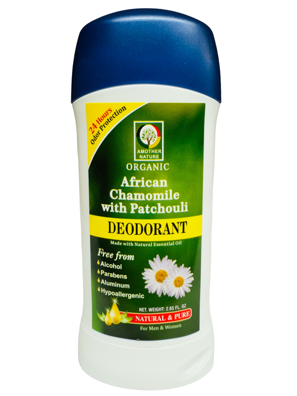 African Chamomile With Patchouli Deodorant Organic- (6 Pieces) @ $3.50/each