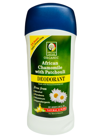 African Chamomile With Patchouli Deodorant Organic- (6 Pieces) @ $3.50/each
