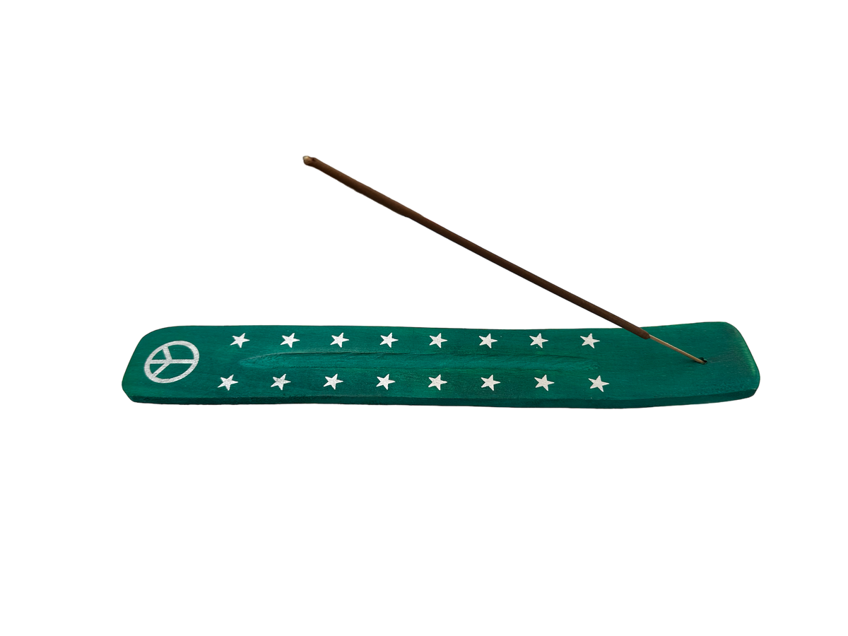Incense Burner -Green Ash Tray -(36 Pieces) @ $.49 cent/each