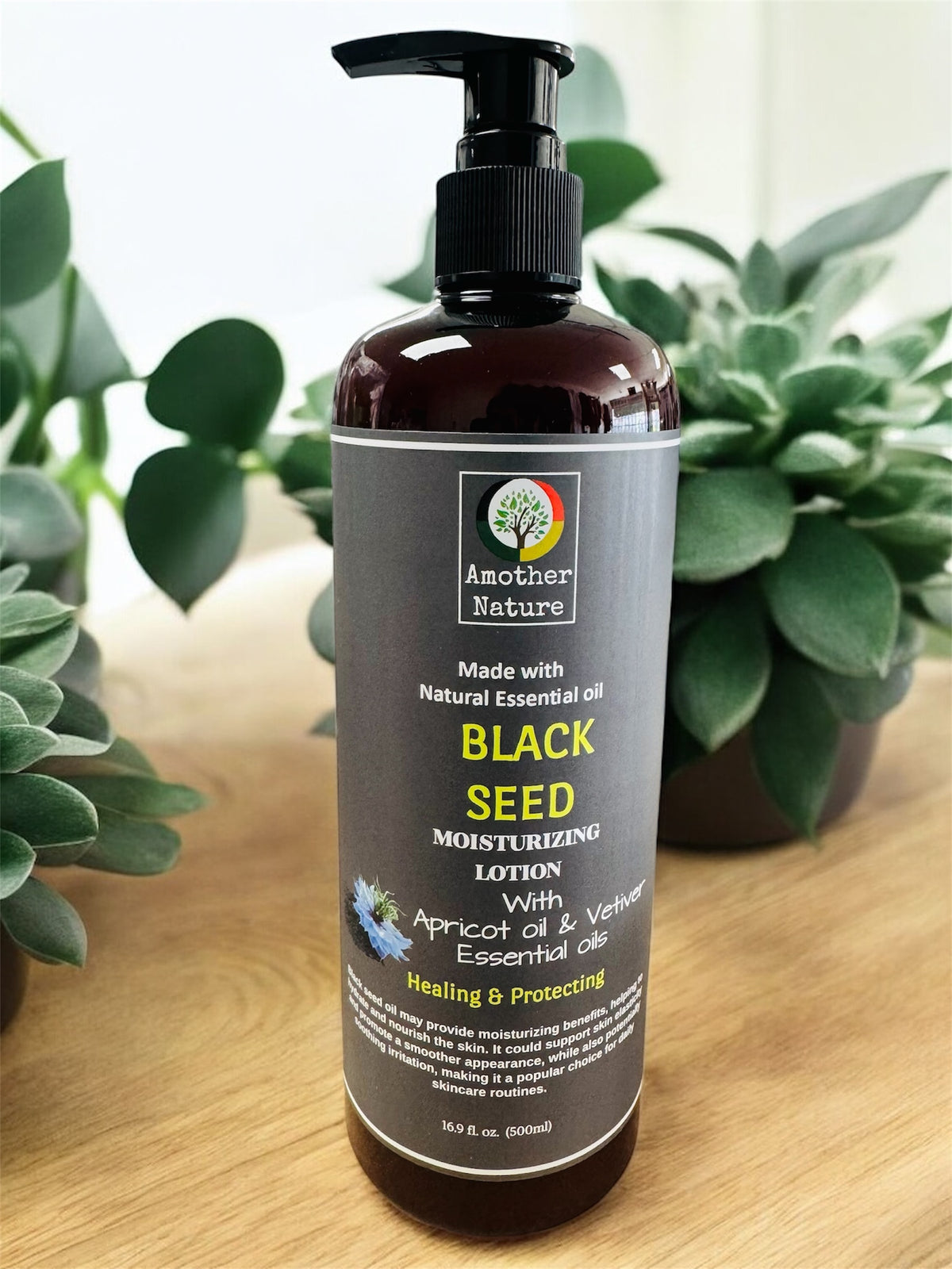Black Seed -Body Lotion Infuse with Apricot Oil & Vetiver Essential Oil -(6 Pieces) @ $4.75/each