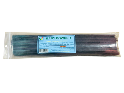 Baby Powder Incense -Fresh Hand Made (85-100 Sticks per Pack)- (4 Packs) @ $2.99/pack