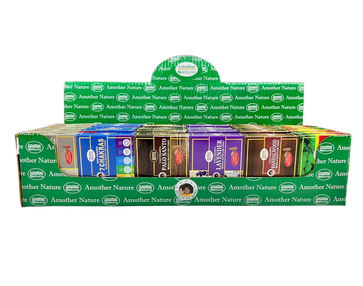 Mix Collection Backflow Cone Incense Display Set - 36 Packs