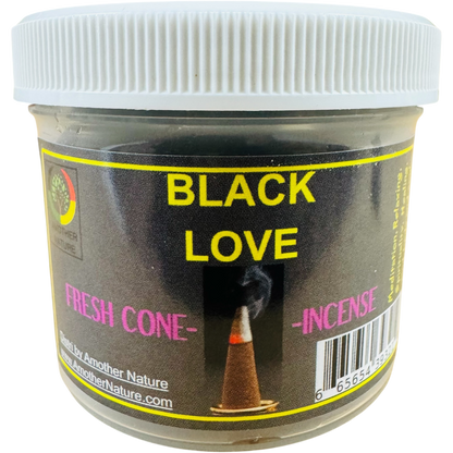 Black Love Cone Incense (4 Jars) @ $2.99/each