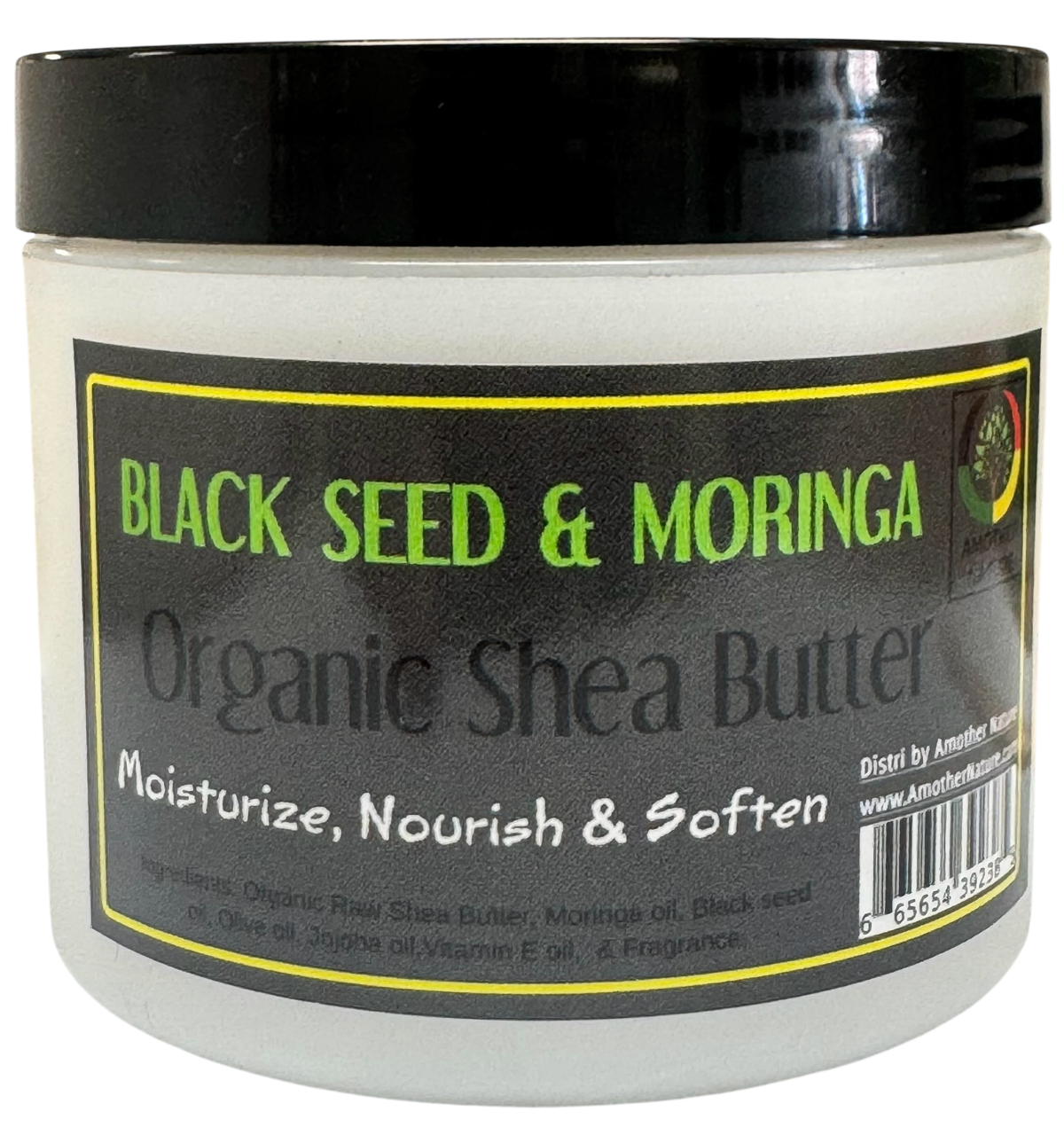 Black Seed & Moringa -Organic Shea Butter Whipped -(6 Pieces) @ $4.75/each