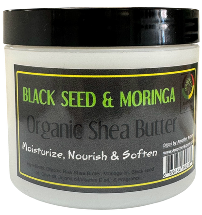 Black Seed & Moringa -Organic Shea Butter Whipped -(6 Pieces) @ $4.75/each