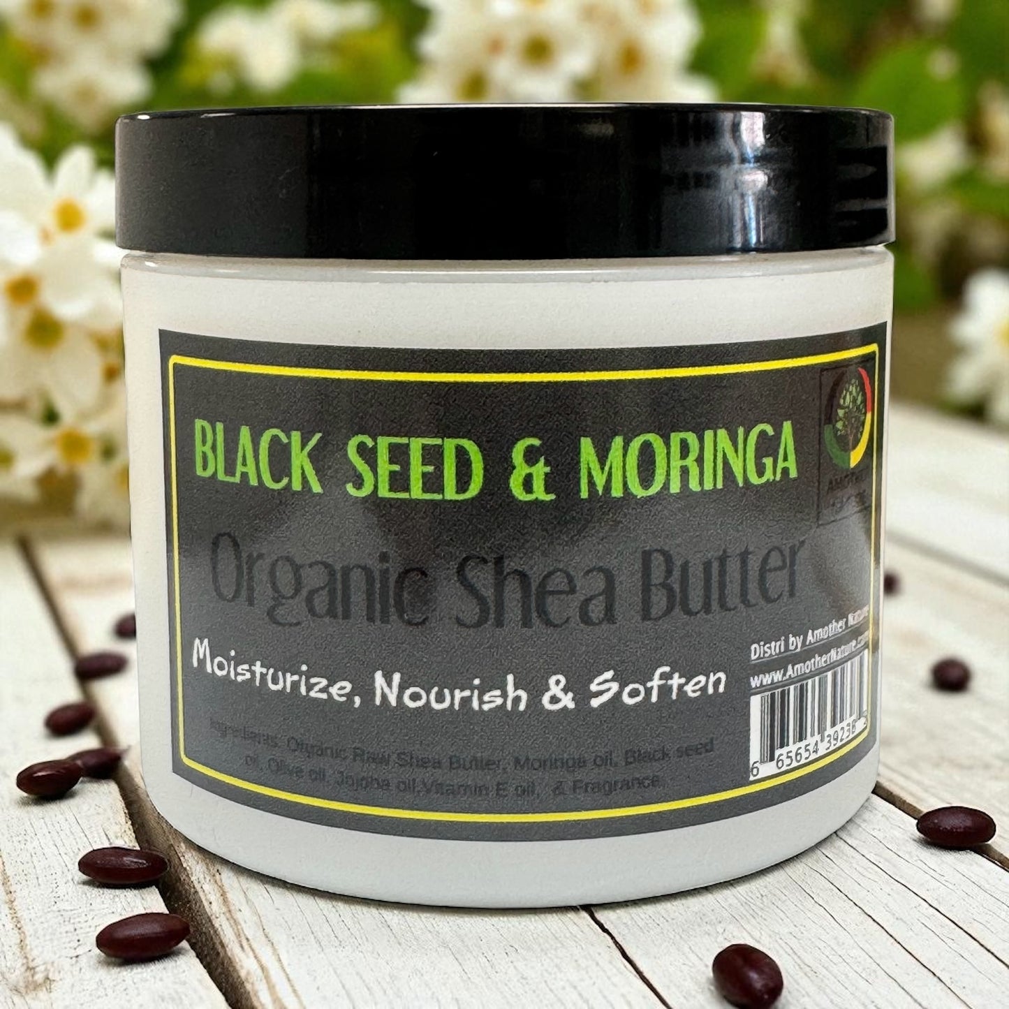 Black Seed & Moringa -Organic Shea Butter Whipped -(6 Pieces) @ $4.75/each
