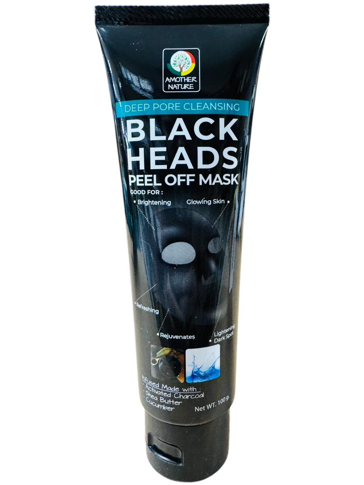 Black Heads Peel Off Mask -Infuse with Activated Charcoal, Shea Butter & Cucumber -(6 Pieces) @ $4.75/each (Copy)