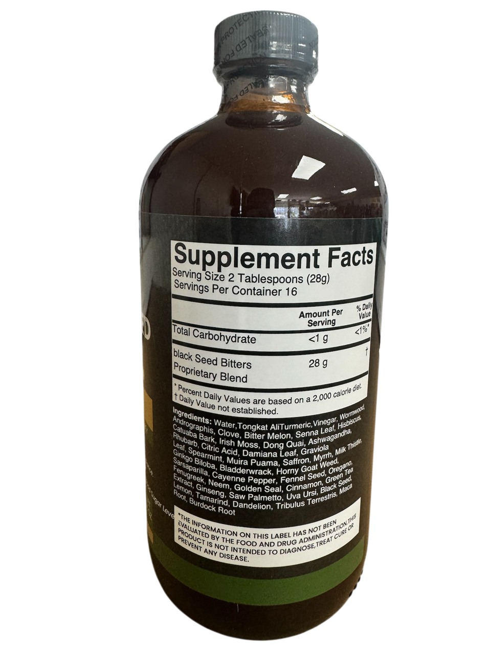 Black Seed Bitter with Bitter Melon Living Bitter Detox
