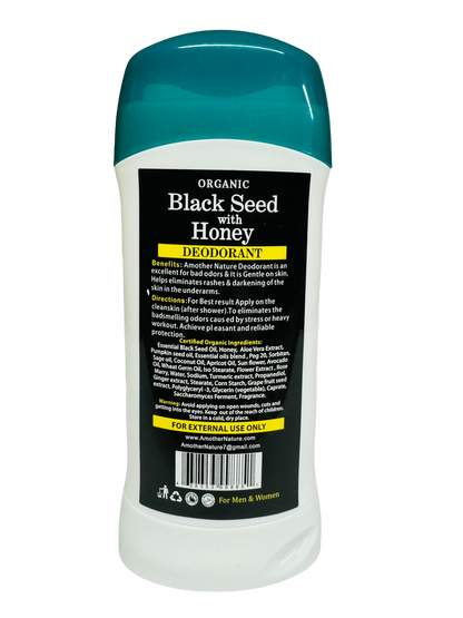 Black Seed with Honey Deodorant Organic- (6 Pieces) @ $3.50/each