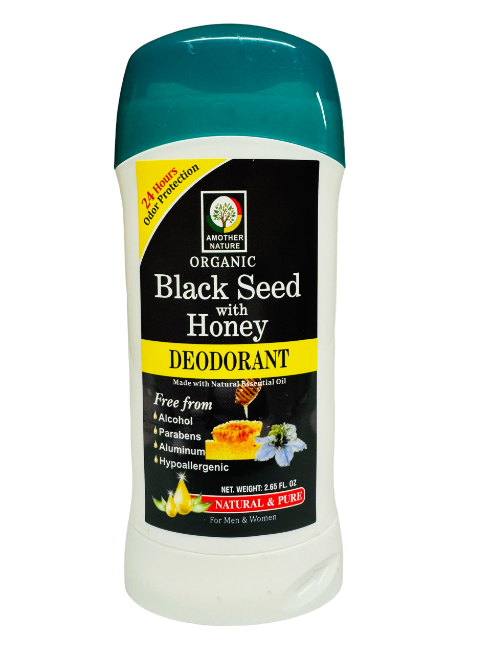 Black Seed with Honey Deodorant Organic- (6 Pieces) @ $3.50/each