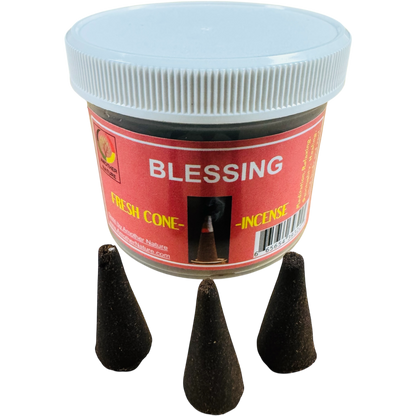 Blessing Cone Incense (4 Jars) @ $2.99/each