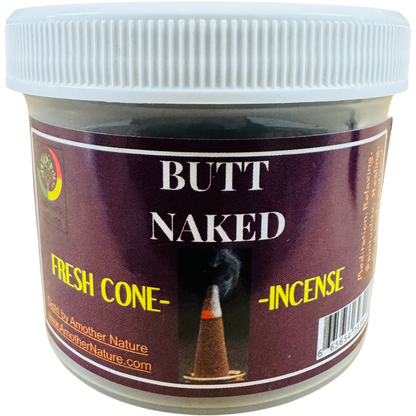 Butt Naked Cone Incense (4 Jars) @ $2.99/each