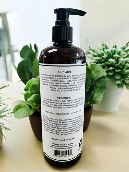 Coconut & Tea Tree -Body Wash Infuse with Green Tea Essential oil -(6 Pieces) @ $4.75/each