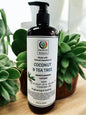 Coconut & Tea Tree -Body Lotion Infuse with Green Tea Essential oil -(6 Pieces) @ $4.75/each
