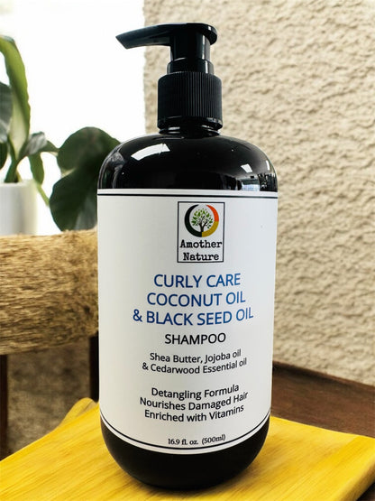 Curly Care Coconut Oil & Black Seed Oil -Shampoo -(6 Pieces) @ $4.75/each