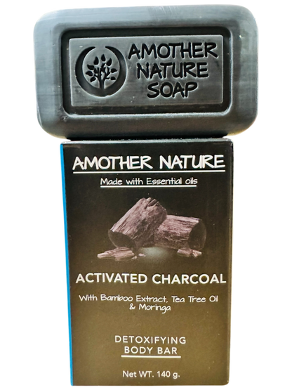 Activated Charcoal Soap- Detoxifying Body Bar -(6 Pieces)