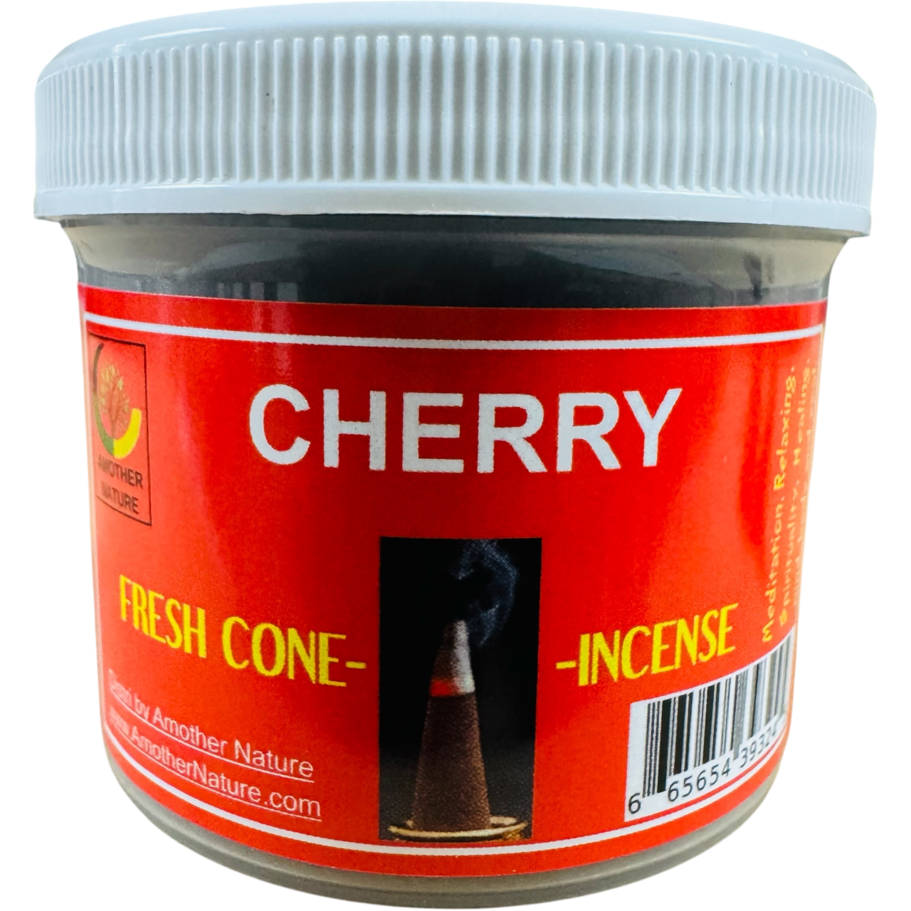 Cherry Cone Incense (4 Jars) @ $2.99/each