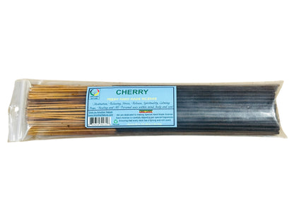 Cherry Incense -Fresh Hand Made (85-100 Sticks per Pack)- (4 Packs) @ $2.99/pack