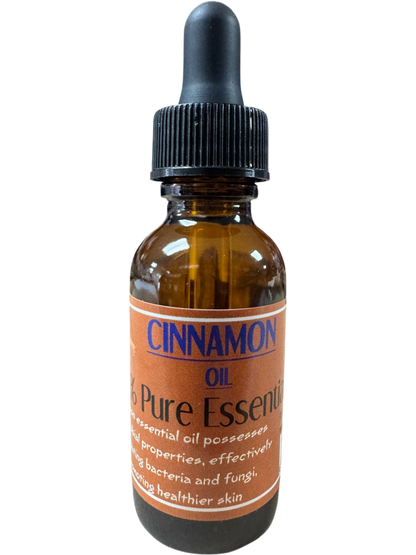 Cinnamon Essential Oil 1 oz size -(4 Pieces) @ $4.90/each